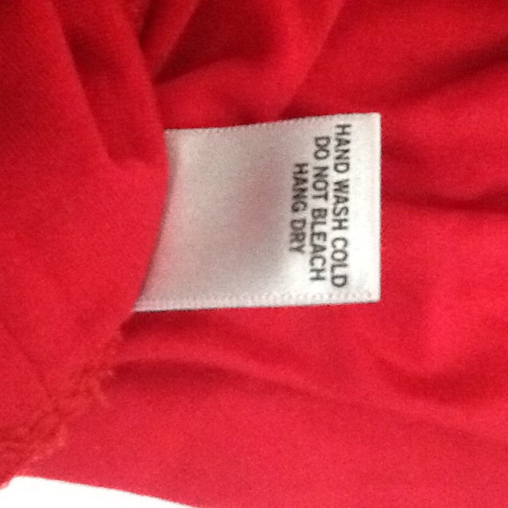 Cache Silver Metallic Beaded Red Top - image 6